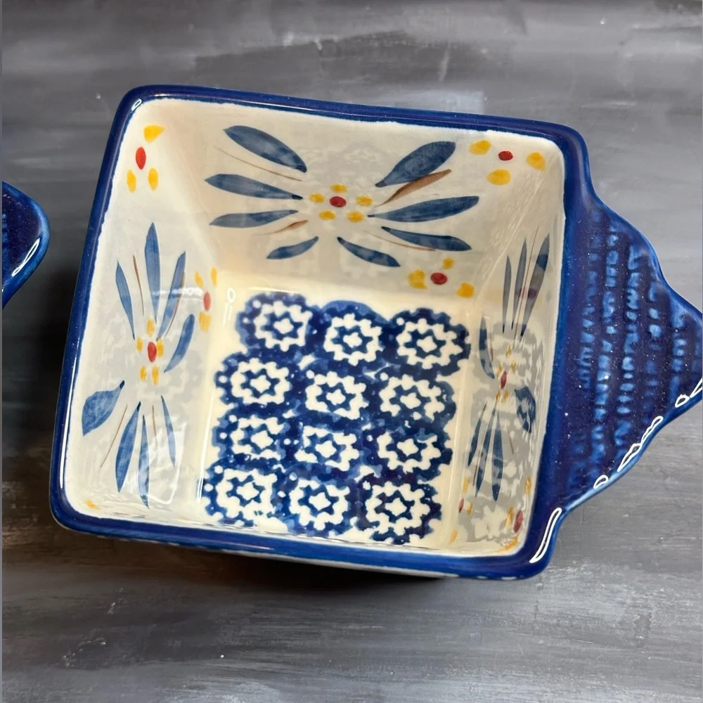 Temp-tations presentable ovenware by Tara old world ceramic set of 2 10oz